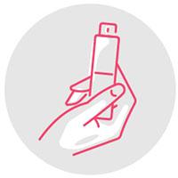 Perfume Atomizer in hand